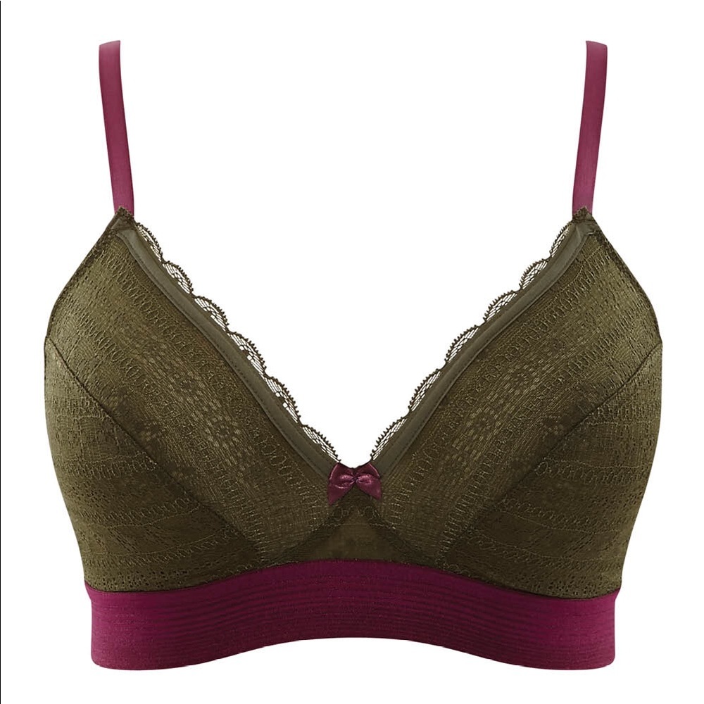 CLEO Panache Lyzy Triangle Lace Non Wired Bra 32H Bravissimo